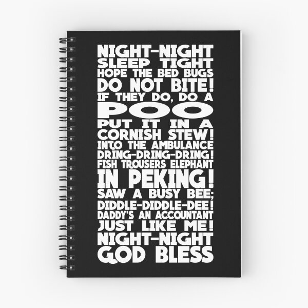 Item preview, Richie's Bed Time Rhyme Design designed and sold by David Speed Design.