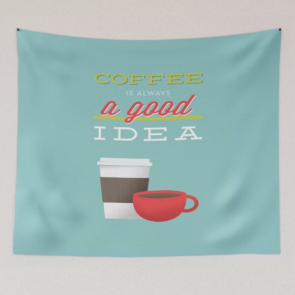 Artikelvorschau, Kaffee ist immer eine gute Idee entworfen und verkauft von Kate Lillyson.