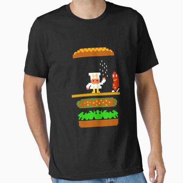 Item preview, Burger Time Retro 80's Arcade Game design designed and sold by phospheris.