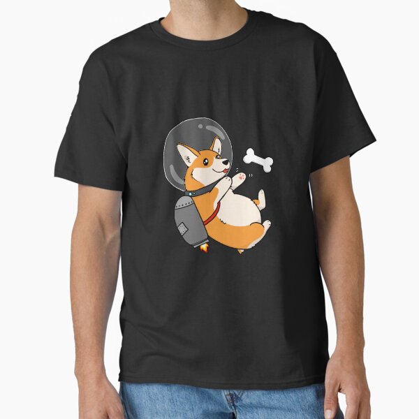 Item preview, chubby space jetpack corgi designed and sold by sivelobanova.