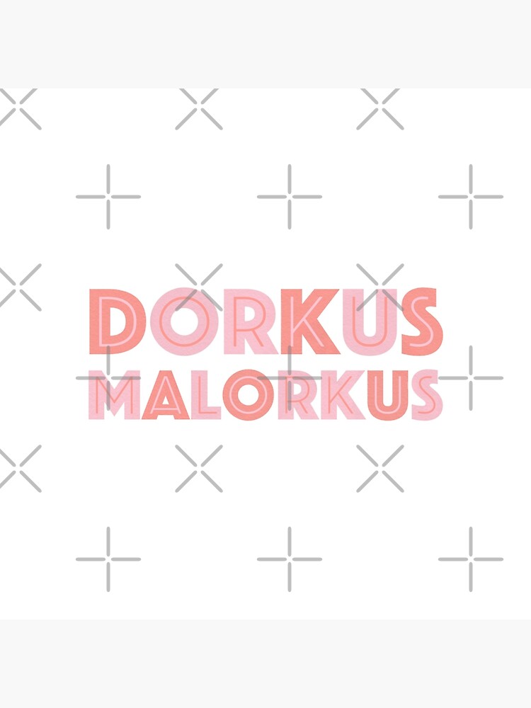 Dorkus Malorkus in pinks Art Board Print for Sale by kierkegaard