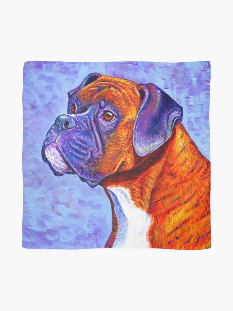 boxer dog scarf