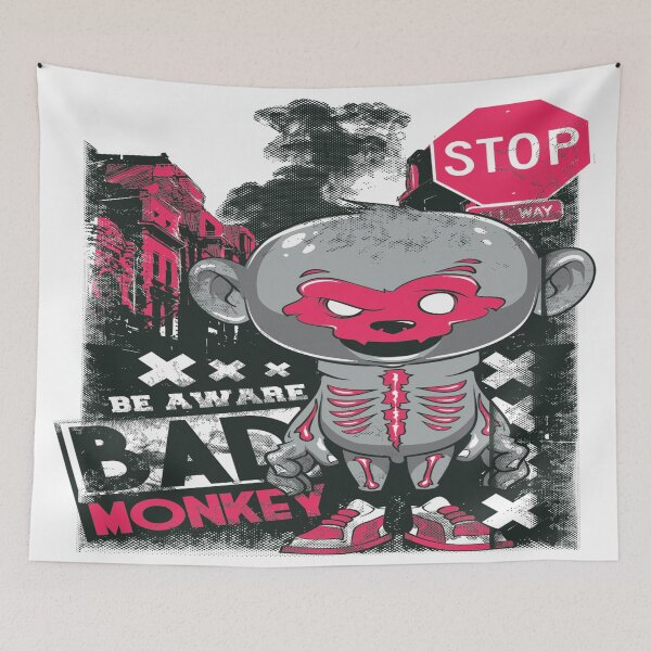 Item preview, cartoon skeleton print designed and sold by leen12 Art Designs Prints.
