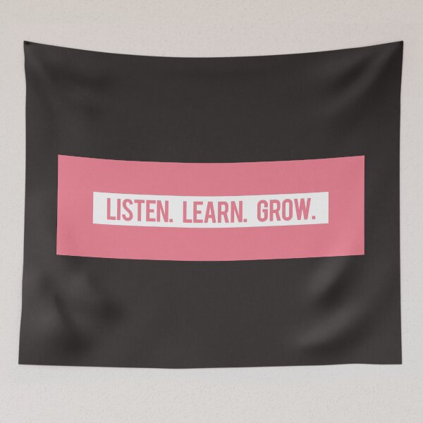 Item preview, Listen. Learn. Grow. designed and sold by Lightfield.