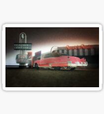 american diner caddy Sticker