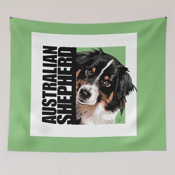 Item preview, Australian Shepherd Aussie designed and sold by dogarts.