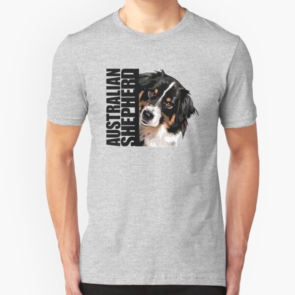 Australian Shepherd Aussie Slim Fit T-Shirt