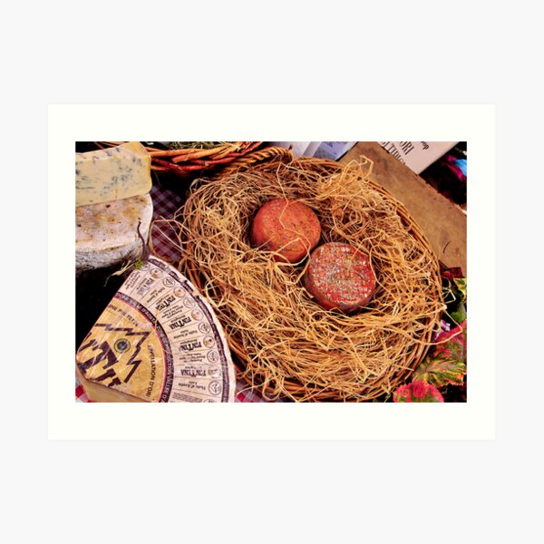 Italian Cheese! Art Print