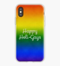 Happy Holi-Gays Sweater iPhone Case