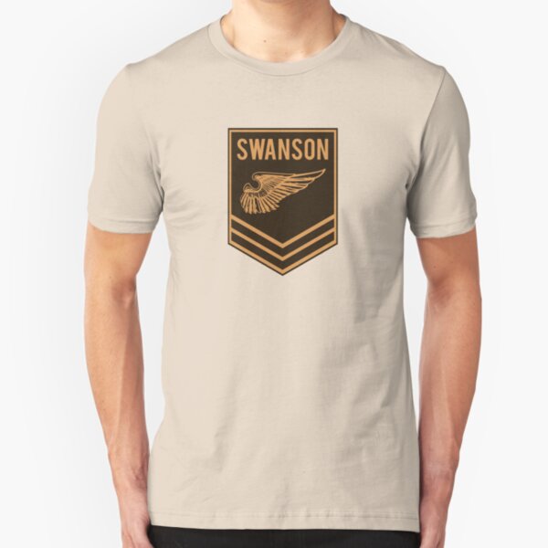 Parks and Recreation - Swanson Ranger Club Slim Fit T-Shirt