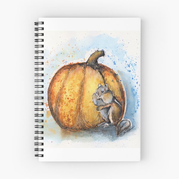 Item preview, Chipmunk & Pumpkin designed and sold by Kristin (Thornton) Barker.