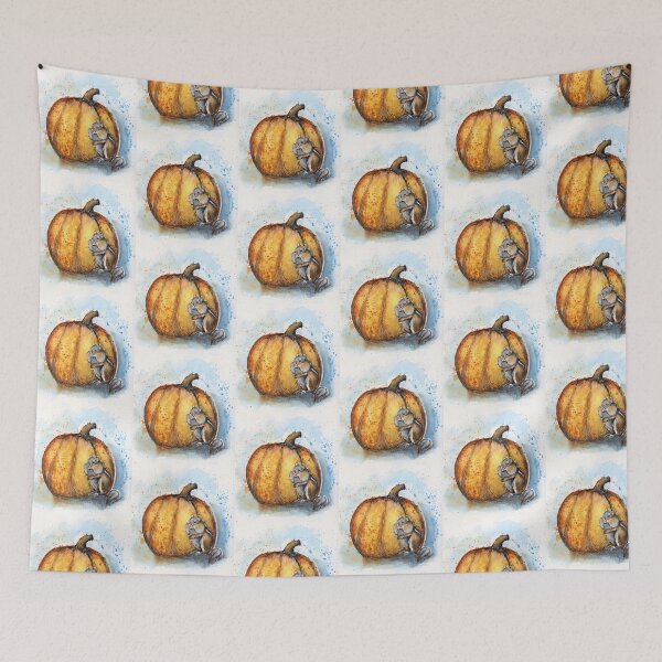 Item preview, Chipmunk & Pumpkin designed and sold by Kristin (Thornton) Barker.