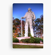 Sam Houston Statue in Huntsville Canvas Print