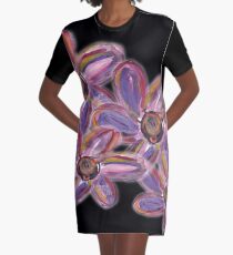 EVENING FLORAL Graphic T-Shirt Dress
