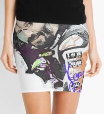 Keanu Reeves - Racing Game (by ACCI) Mini Skirt