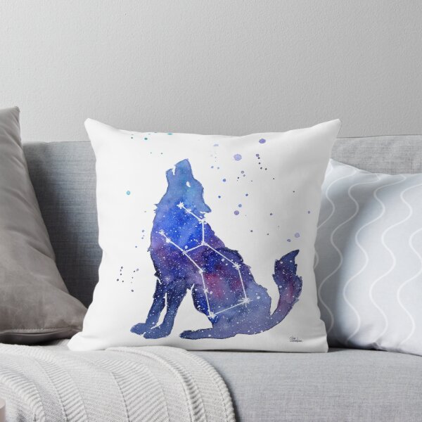 Item preview, Galaxy Howling Wolf designed and sold by Olga Shvartsur.