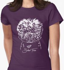 BICHON FRIZE dog dogs gift idea Women's Fitted T-Shirt