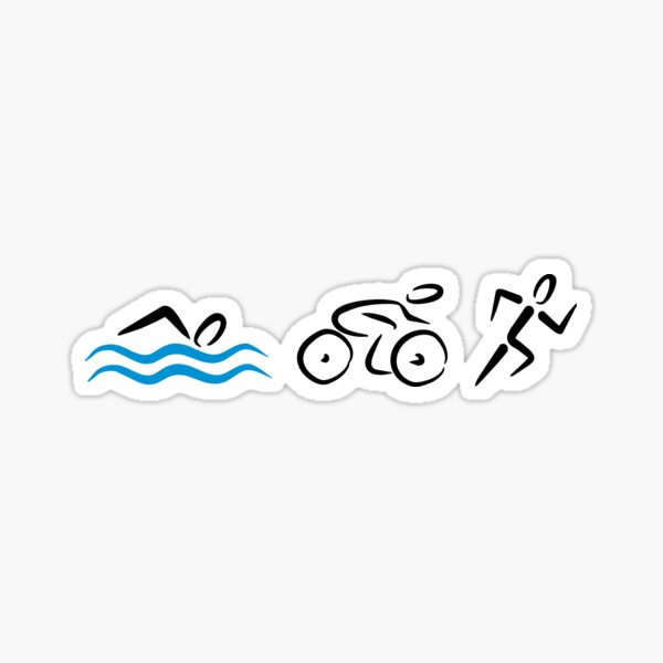 triathlon Sticker