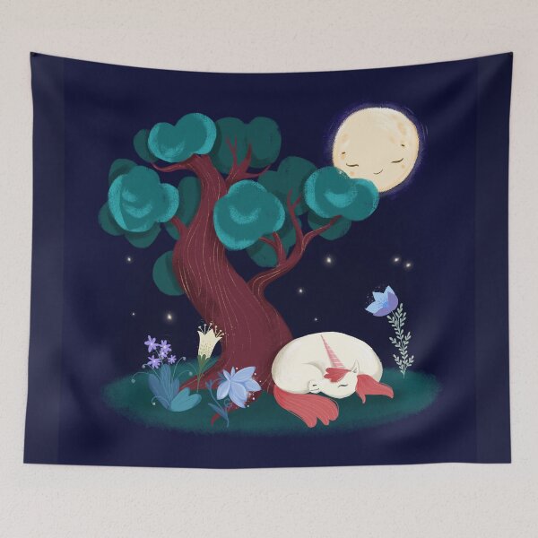 Item preview, Bedtime Sweet Dreams For All Magical Creatures designed and sold by BunnyThePainter.