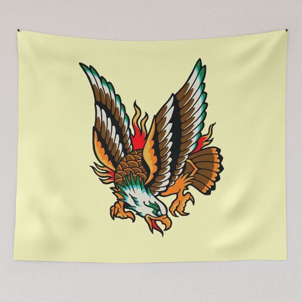 Item preview, Vintage Tattoo Eagle Art designed and sold by thechicgeek.