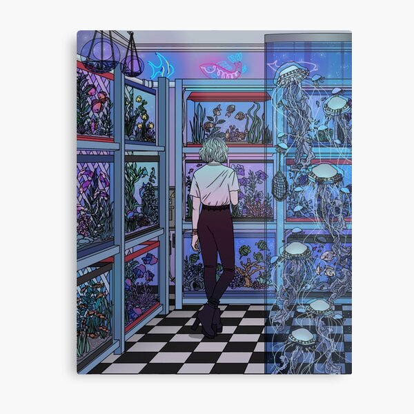 Aquarium Metal Print