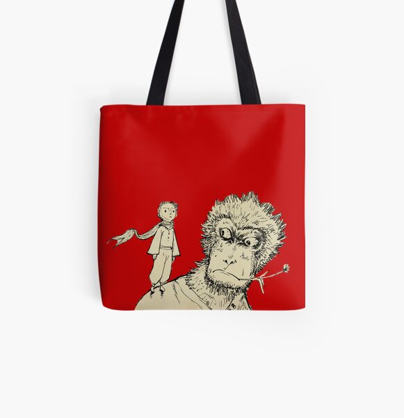 El Principito Bolsa estampada de tela