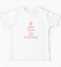 Keep Calm and Eat Cupcakes Kids Tee