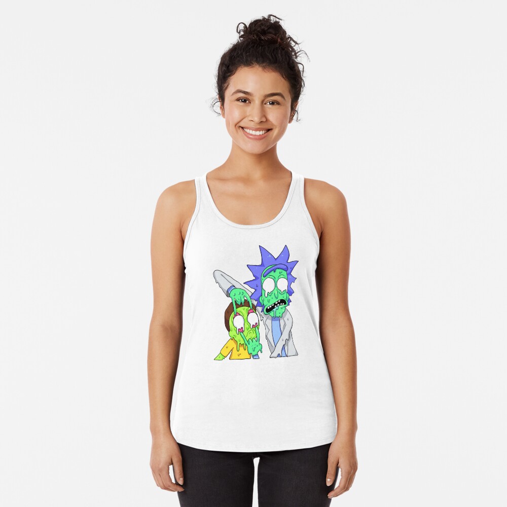 Rick and Morty Racerback Tank Top
