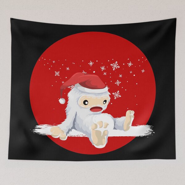 Item preview, Christmas Yeti drunk designed and sold by emphatic.