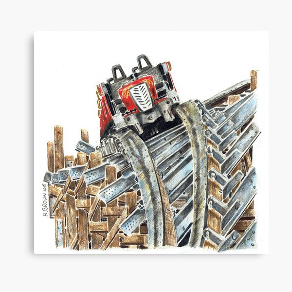 Item preview, Lightning Rod Dollywood  designed and sold by ThemeParksVisionArt ..