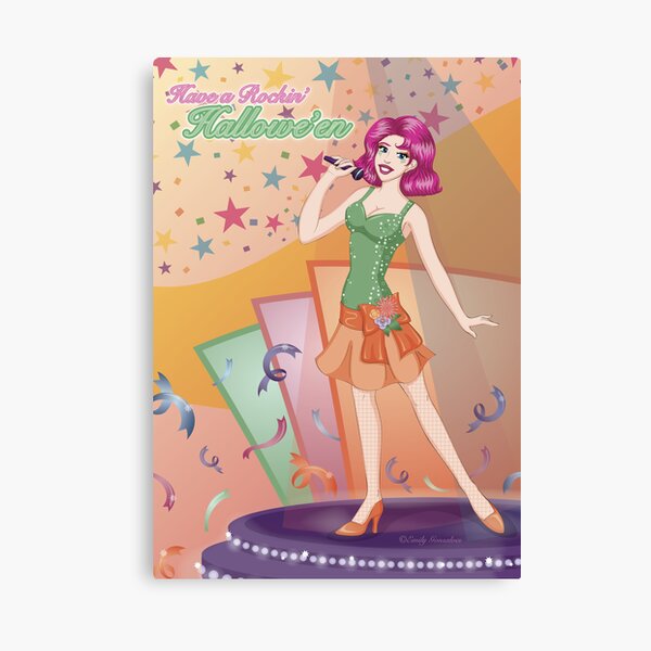 Rockin' Hallowe'en Canvas Print