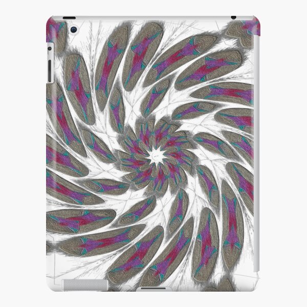 Golden Feathers in the Wind Fall Into Winter Collection at Green Bee Mee iPad Snap Case