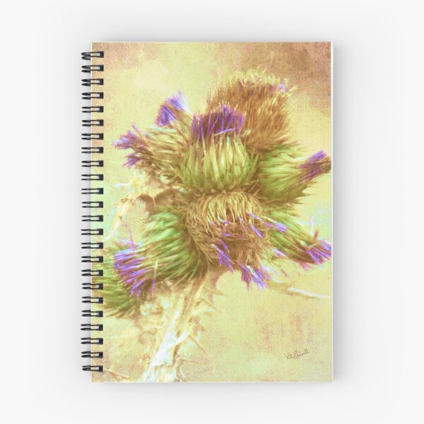 Aperçu de l'œuvre Flowering Thistles créée et vendue par pat gamwell.