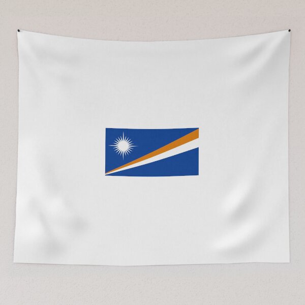 Aperçu de l'œuvre Drapeau des Iles Marshall créée et vendue par MrsFlags.