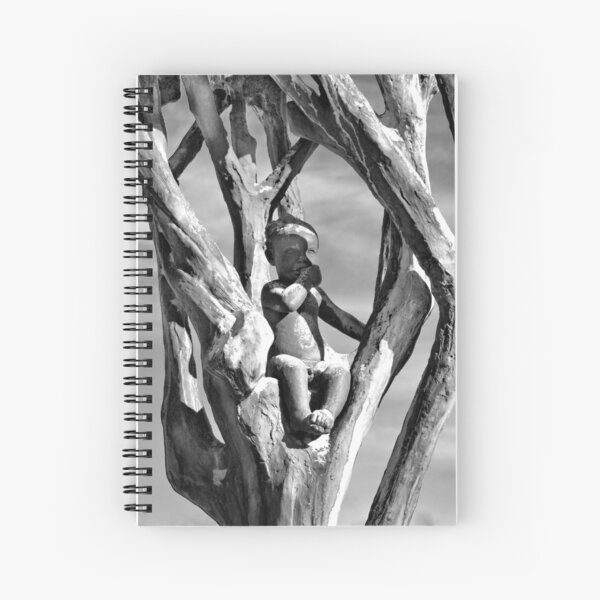 Boy In A Tree Spiral Notebook