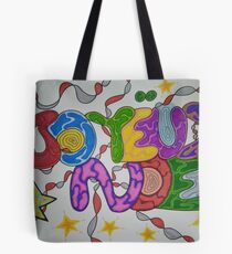 Merry Christmas style tags Tote Bag