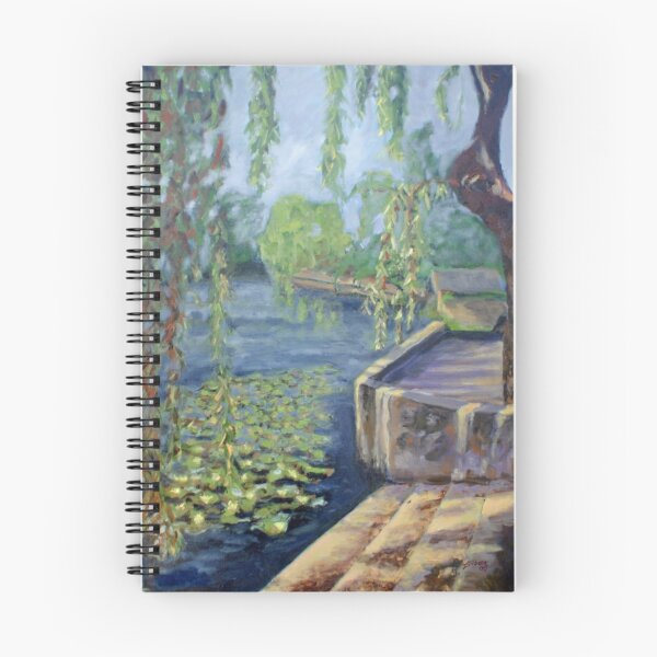 Item preview, The Argenton River at Argenton-Chateau designed and sold by Phyllis Dixon.