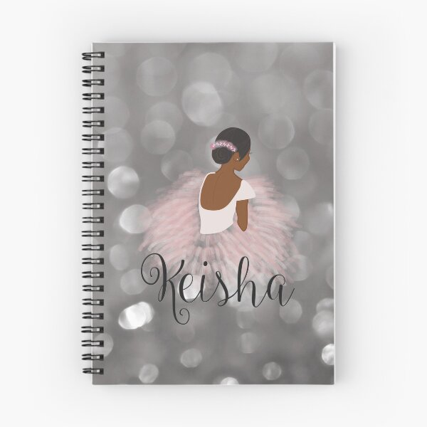 Item preview, African American Ballerina Dancer Personalized Name KEISHA designed and sold by umeimages.