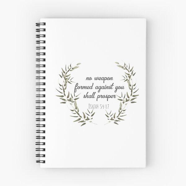 Item preview, No weapon formed against you shall prosper. | Isaiah 54:17 designed and sold by harpleydesigns.