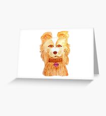 Isle of dogs - Nutmeg Greeting Card