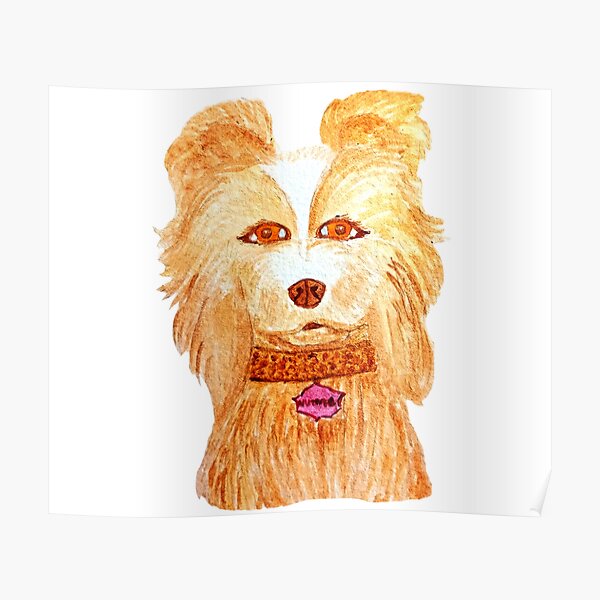 "Isle of dogs Nutmeg" Poster by halodits Redbubble