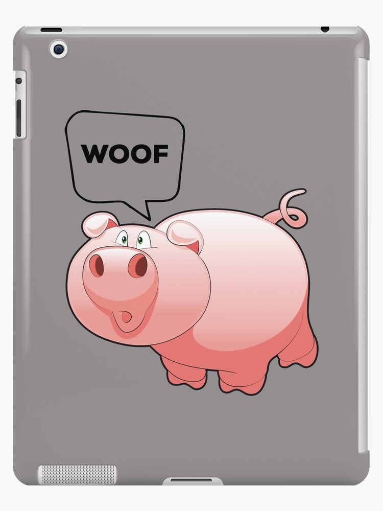 Coque Et Skin Adhesive Ipad Cochon Drole Par Essetino Redbubble