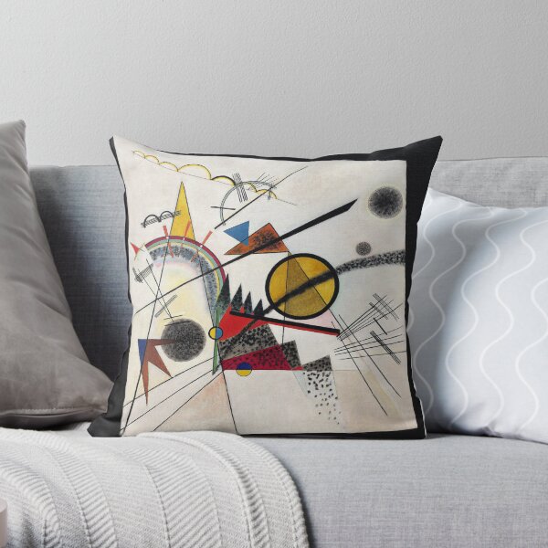 Kandinsky - In the Black Square Throw Pillow