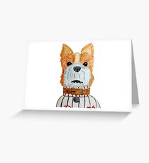 Isle of dogs - BOSS Greeting Card