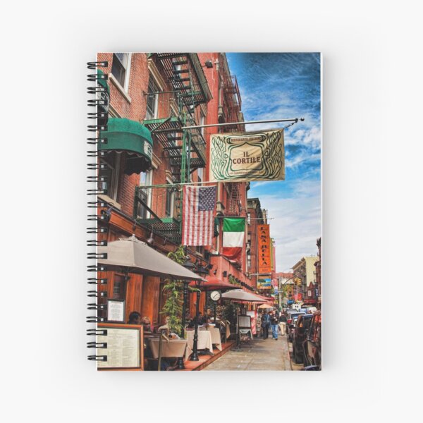 Little Italy, New York Spiral Notebook