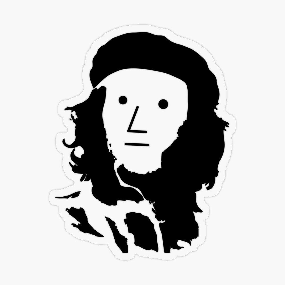 Funny NPC non playable character Che Guevara meme Kids Longsleeve