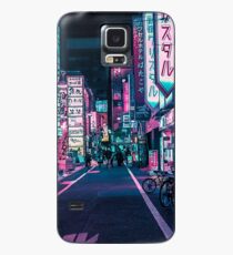 Tokyo - ein Neonwunderland Hülle & Klebefolie für Samsung Galaxy