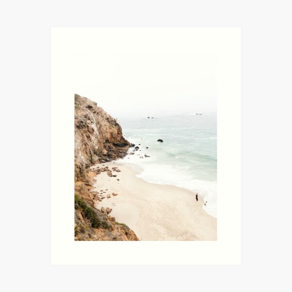 Malibu Beach California Art Print