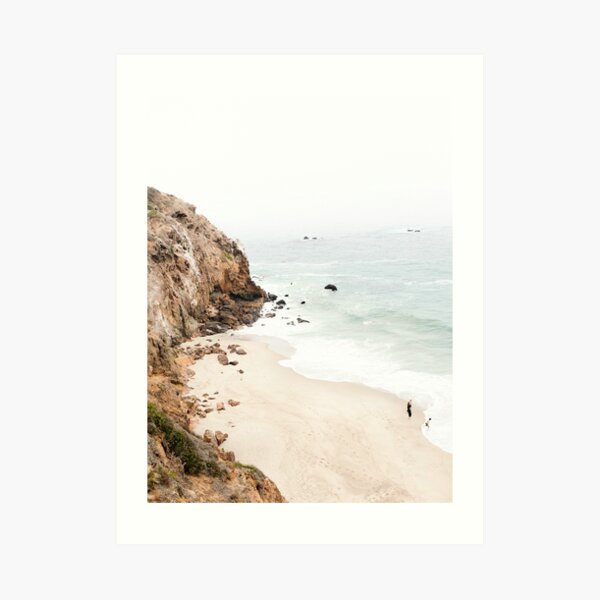 Malibu Beach California Art Print