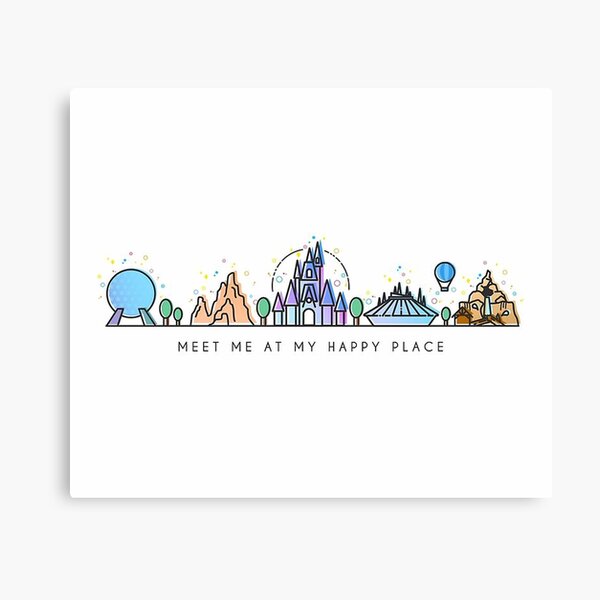 wonderland park Canvas Print